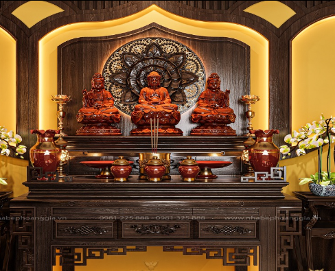 Cách bài trí bàn thờ theo Mật Tông sao cho đúng pháp